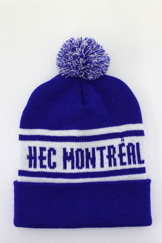 Tuque à pompon HEC Montréal - coopcollectionhec